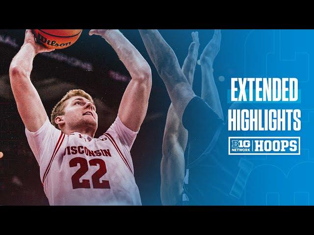 Chicago St. at Wisconsin | Extended Highlights | Big Ten Basketball | 11/30/2024