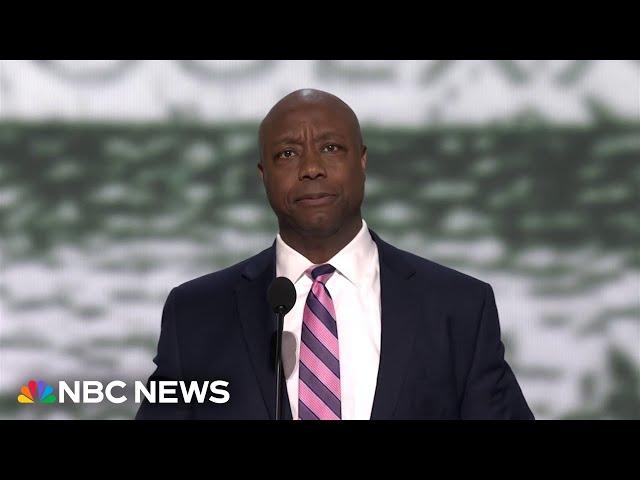 Sen. Tim Scott at RNC: 'America is not a racist country'