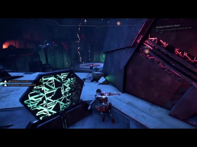 Mass Effect: Andromeda - Secret Container Room in Kadara Vault (Healing Kadara's Heart Quest)