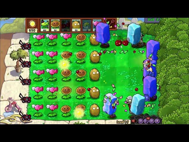 Jesse Plays: Plants vs Zombies: Expanded and Enhanced, Episode 2: Sweet Peas and Ice Blocks!