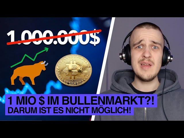 Darum erreicht Bitcoin nicht 1 MILLIONEN $ im nächsten Bullenmarkt! (j0nasr LIVE)