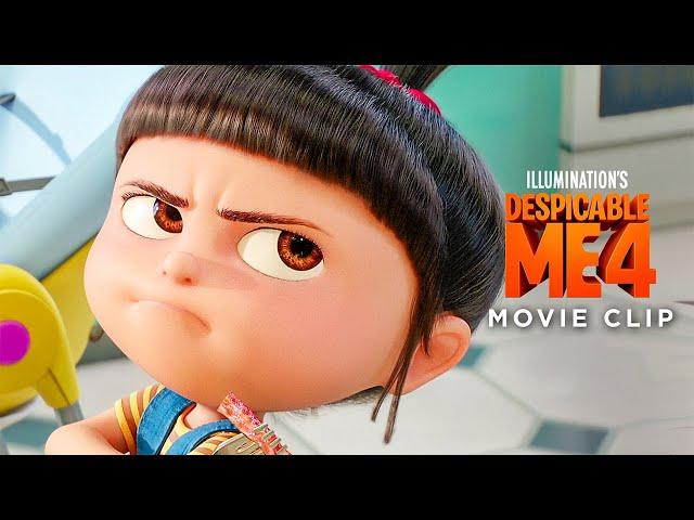 Gru Tries To Talk Agnes Into Lying | Despicable Me 4