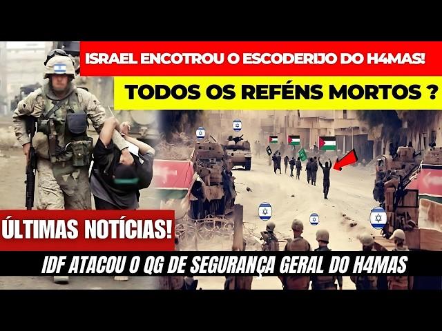 O "Batalhão Kfir" israelense ENCONTROU a base secreta da Brigada Al-Qassam e CAPTUROU 69 militantes!