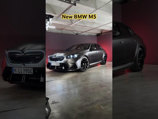 2025 BMW M5 in Frozen Deep Grey