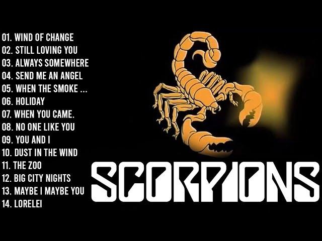 Scorpions Gold Greatest Hits Album | Best of Scorpions | Scorpions Playlist 2023