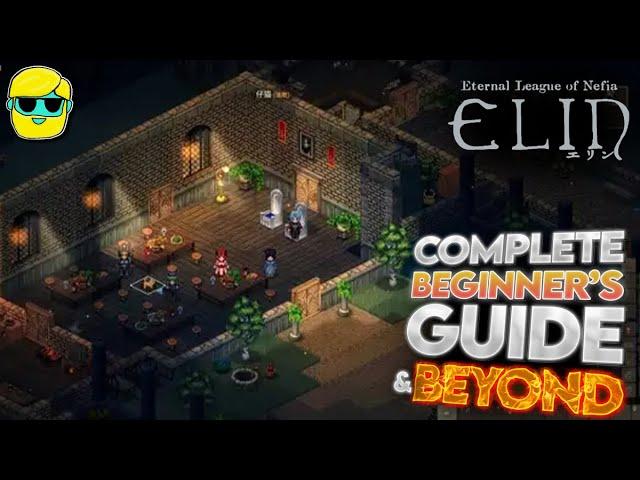 Elin | Guide for Complete Beginners | Episode 1 | Character Creation, Gathering, Crafting, UI