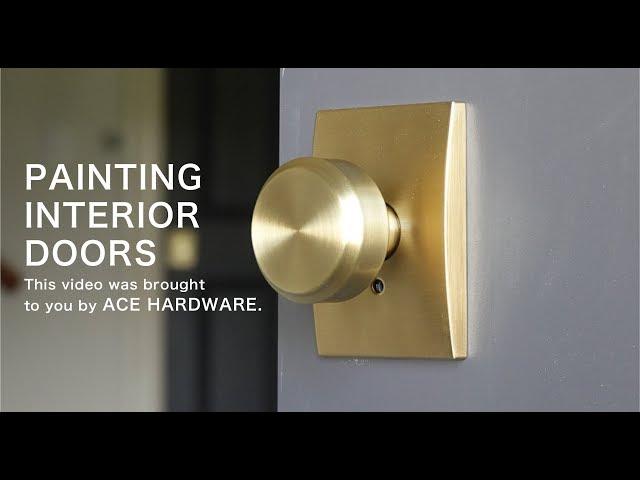 How to Paint Interior Doors