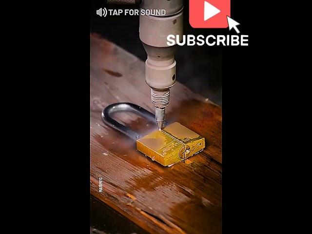 Using a Waterjet to Cut a LockPartner: MAI Manufacturing"#shorts  #subscribe #youtube  #ytshorts