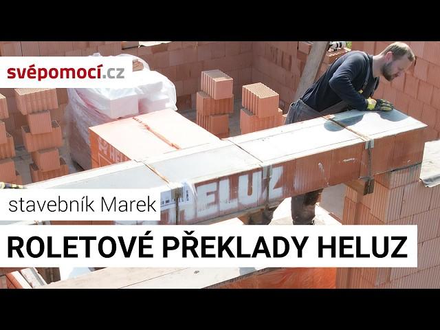 Nosný překlad pro rolety a žaluzie | Stavebník Marek