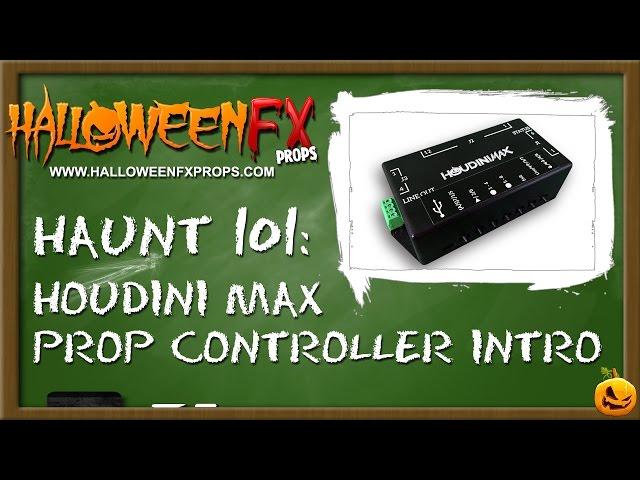 Houdini Max Prop Controller Intro - Halloween FX Props