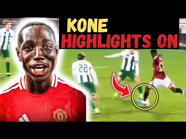 UNBELIEVABLEIt's Unreal! || Sekou Kone’s Stunning Debut for Manchester United #manunitednewstoday