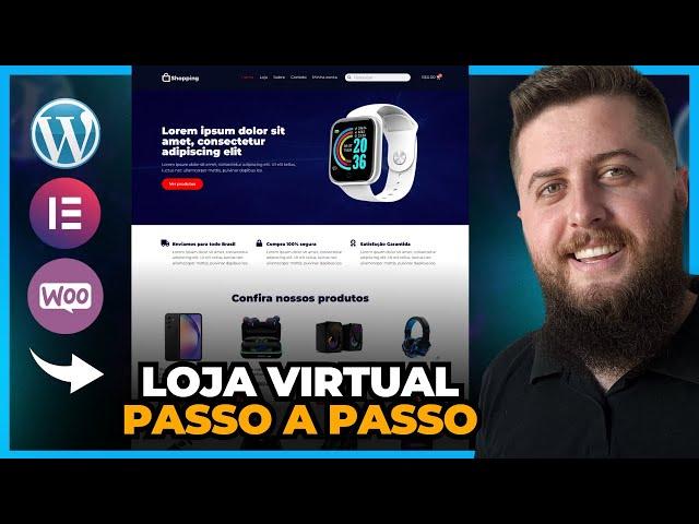 Como Criar uma LOJA VIRTUAL com WordPress, WooCommerce e Elementor [Tutorial Completo]