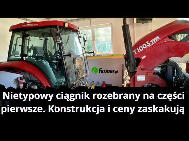 Nietypowy ciągnik rozebrany na części pierwsze. Konstrukcja i ceny zaskakują | Farmer.pl