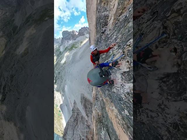 Tres Cime Dolomites - Climbing the North Face of grande Cime - Comici