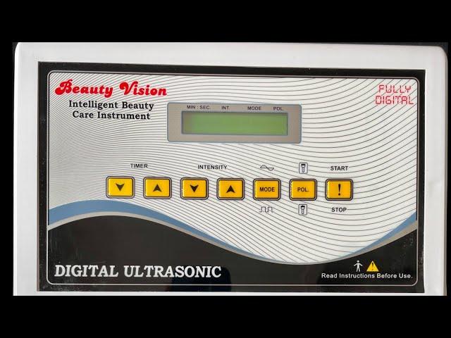 DIGITAL ULTRASONIC || TUTORIAL || BEAUTY VISION !