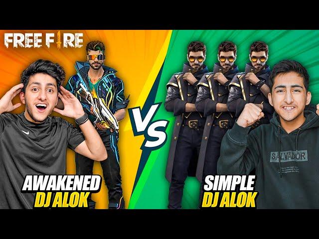 New Dj Alok Vs 3 Old Dj Alok Clash Squad Battle 1 vs 3 Free Fire Gameplay - Garena Free Fire