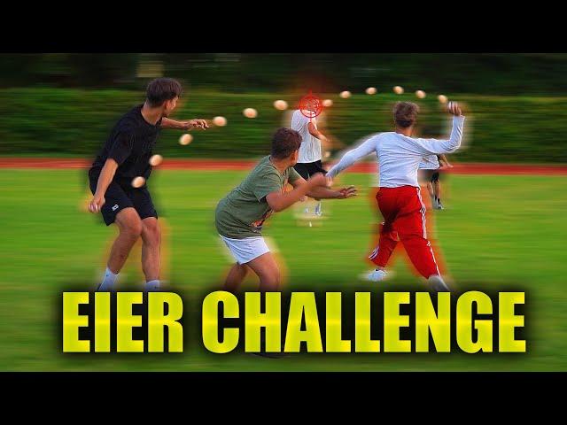 Mein kleiner Bruder wird hart getroffen( Eier Challenge )