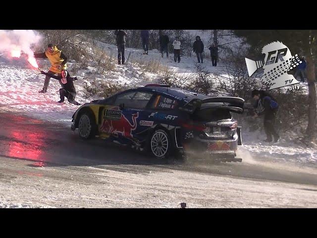 WRC 85° Rallye Monte Carlo 2017 | SPECTACULAR SHOW | Day 2 by GRB