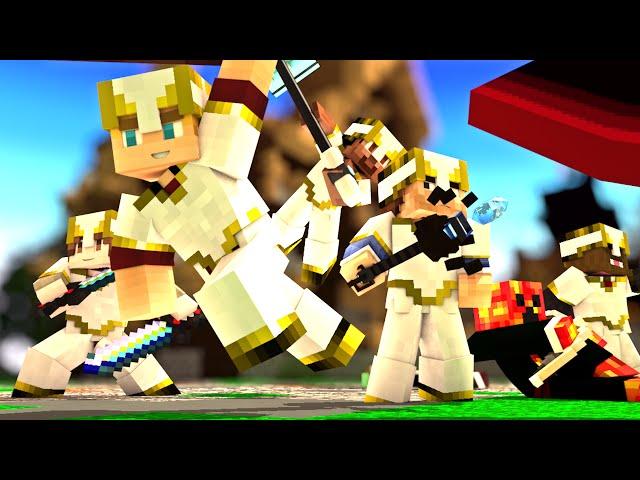 Minecraft Song  "Mobs Can't Handle Us" a Minecraft CrazyCraft Parody (Minecraft Animation)