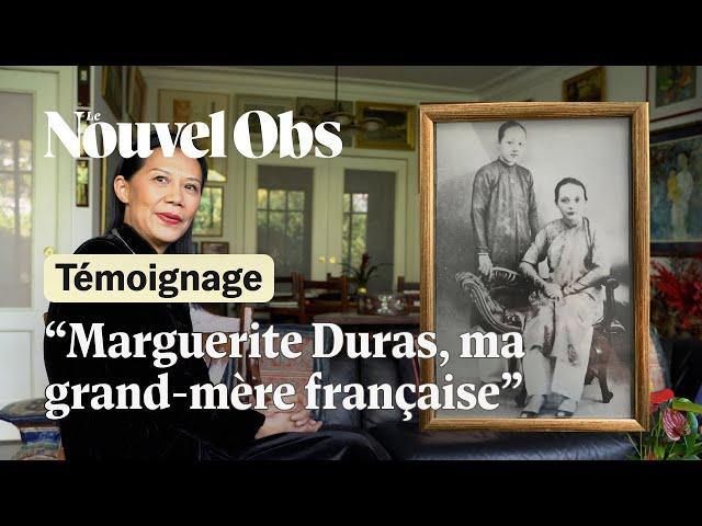 Marguerite Duras : sur les traces de la jeune Vietnamienne qui pose à ses côtés