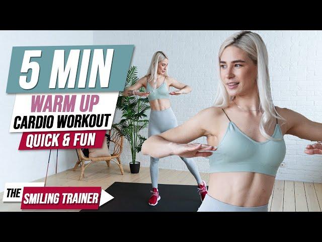 5 Min Cardio Warm Up Workout | Quick Fit Fun Warm Up for Any Workout