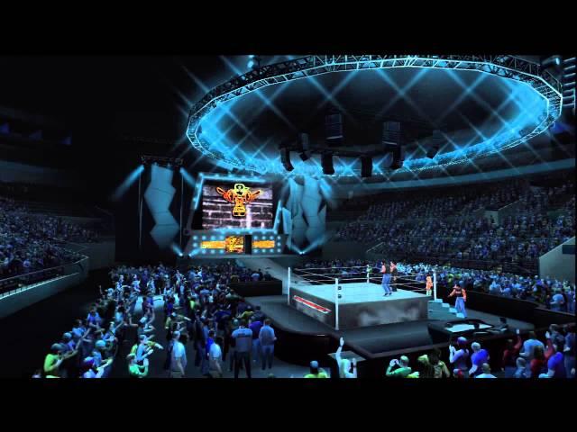 WWE'13 Edge'99 , APA , john cena doctor of thuganomics Entrance ( Custom Arena)