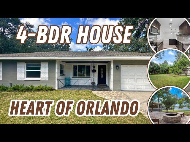 No HOA Home in Orlando with HUGE Yard!