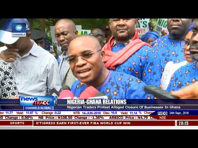 Nigerian Traders Protest At ECOWAS Secretariat Over Victimisation In Ghana