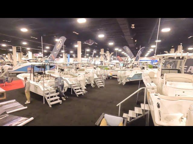 2024 FORT LAUDERDALE BOAT SHOW ALL CENTER CONSOLES WALKTHRU