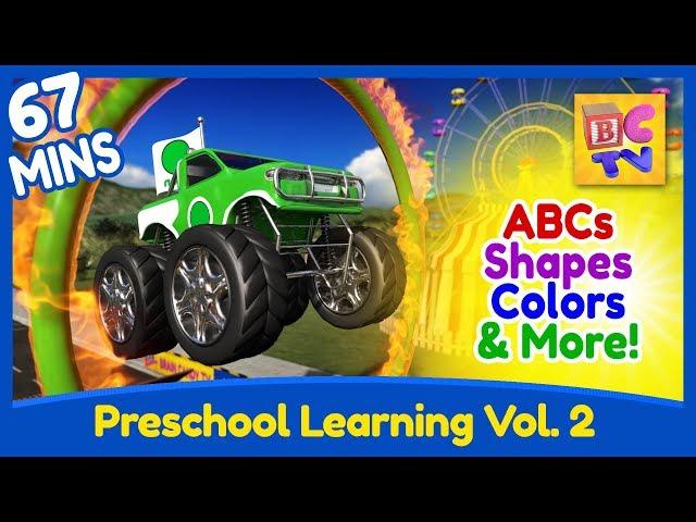 Preschool Learning Compilation | Vol 2 | Shapes, Colors Math and More!