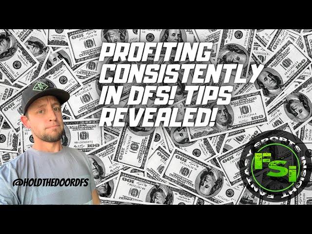 How To Increase Your PROFIT in DFS Cash Games! Pro tips revealed!