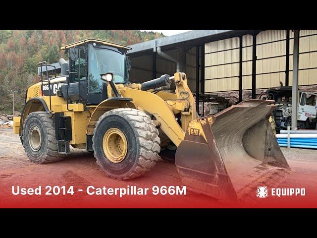 Used 2014 - Caterpillar 966M | Used Tracked Excavator | equippo.com |