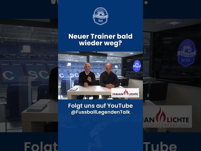 Neuer Trainer bald wieder weg?