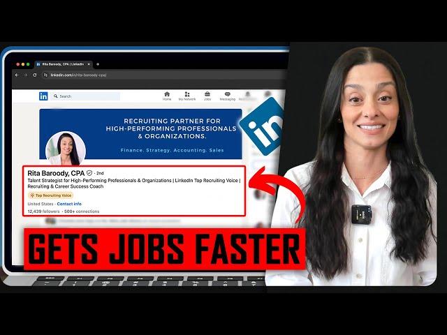 How To Set Up Your LinkedIn Profile To GET A JOB In 2024