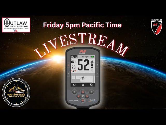 Metal Detecting Livestream With Sod Busters Metal Detecting