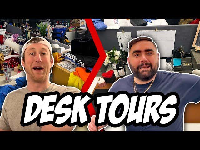 Behind The Scenes: Joey VS Pat Desk Tour