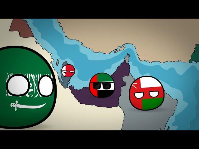 Countryballs - History of United Arab Emirates (UAE)