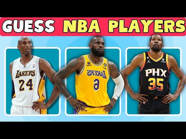 Guess NBA Players in 3 seconds - NBA PLAYERS QUIZ 