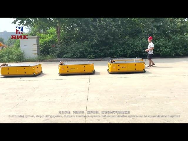 Intelligent automatic trackless transfer cart - heavy duty AGV trolley