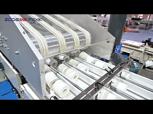 Non Stop Toilet Tissue Paper and Kitchen Towel Paper Converting Machine Production Line