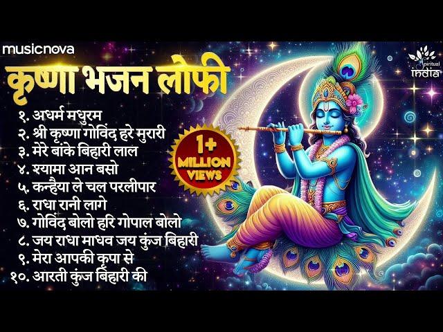 Beautiful Krishna Bhajans Lofi | कृष्ण भजन | Bhajan Songs | Kanha Ji Ke Bhajan | Krishna Songs