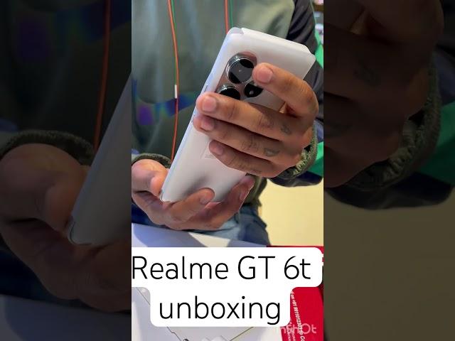 Realme GT 6T unboxing video #realme#realmegtseries