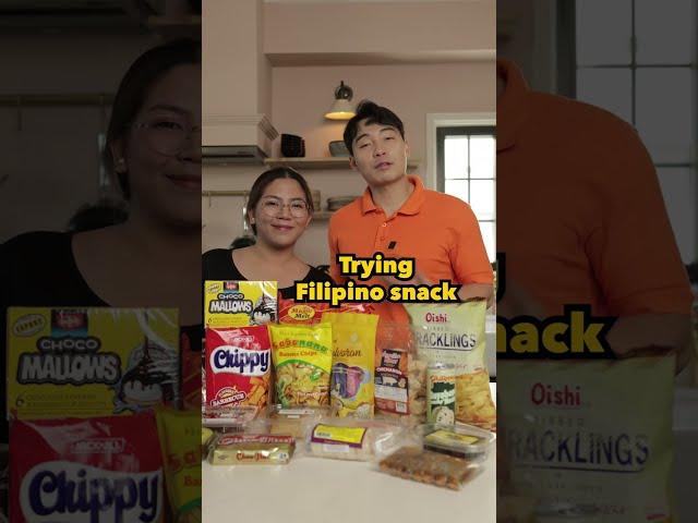 Uncle Roger trying Filipino Snack with @lumpiaqueen