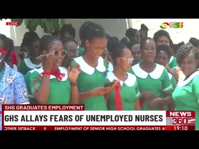 Ghana Health Service allays fears of unemployed nurses