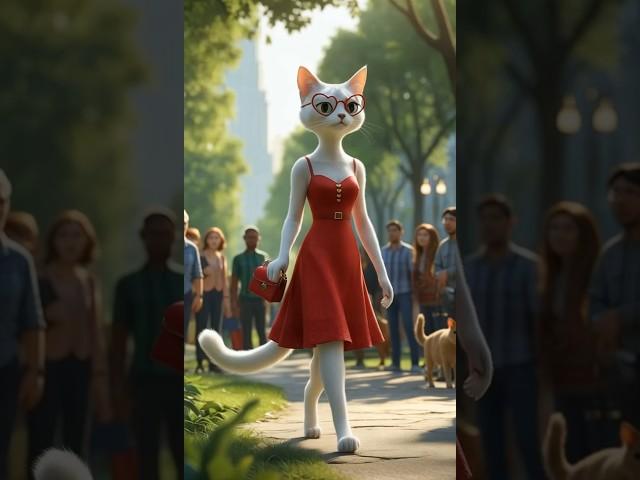 The Heartwarming Tale of a Ginger Cat in Love with a White Beauty