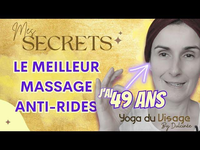 RAJEUNIS DE 5 ANS avec le MEILLEUR massage ANTI RIDES après TANAKA. Yoga du visage by Dulcinée