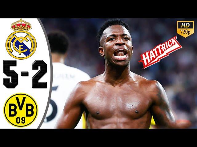 Real Madrid vs Dortmund 5-2 Highlights & All Goals 2024 HD