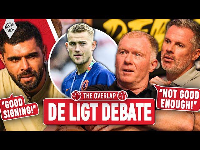 "Second-Rate Defender!" Paul Scholes & Adam McKola Debate Over De Ligt! | The Overlap