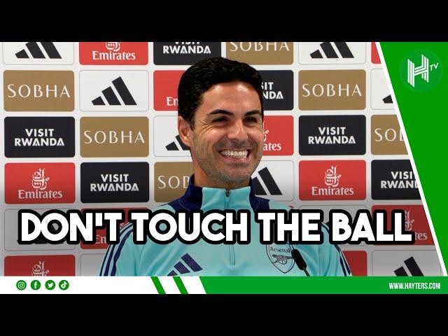 WE’LL PLAY WITHOUT THE BALL! Arteta’s HILARIOUS response to Trossard red card