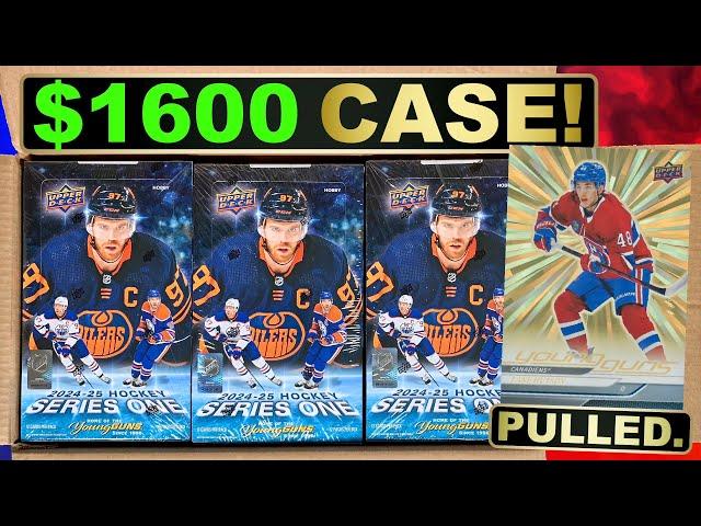 HOT START! - Opening a 12 Box Case of 2024-25 Upper Deck Series 1 Hockey Hobby